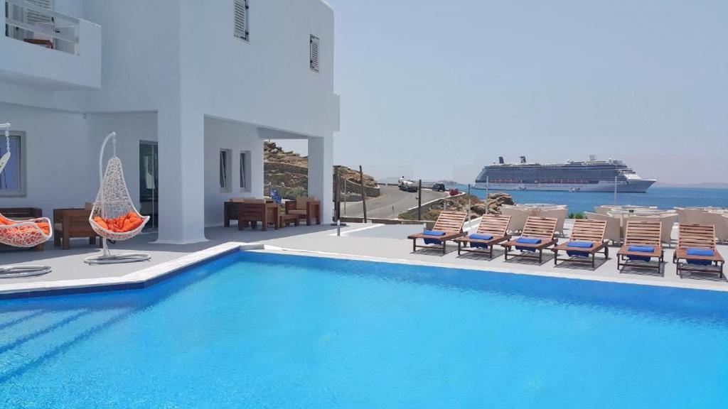 Smy Bellevue Mykonos Hotel Mykonos Town Buitenkant foto